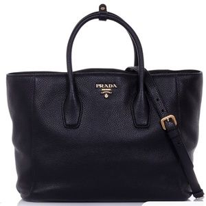 AUTHENTIC Prada Vitello Daino Bag